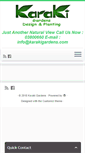 Mobile Screenshot of karakigardens.com